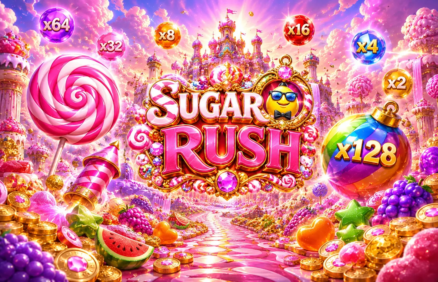 Sugar Rush 1000 — множители до x1024