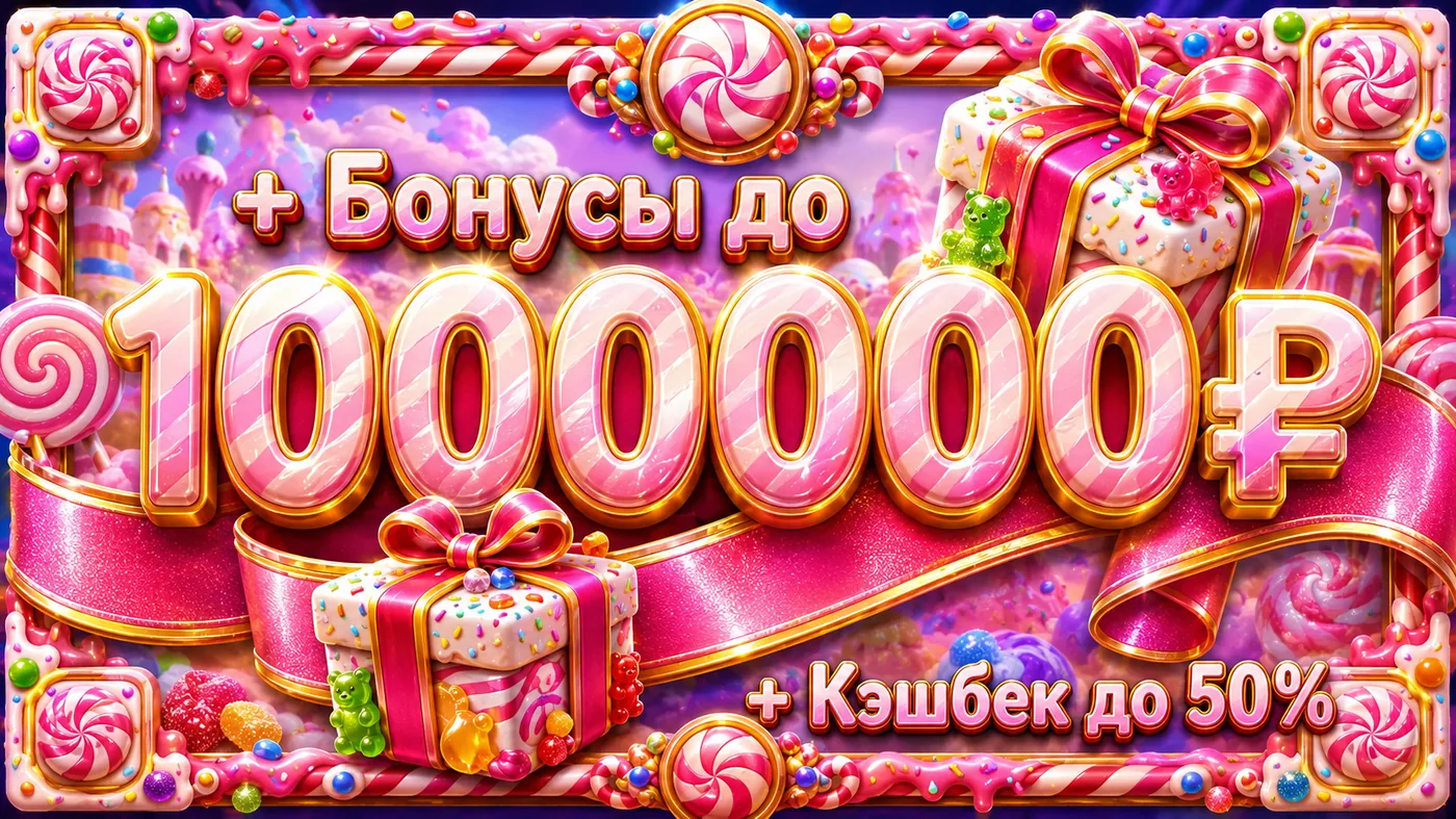 Приветственный бонус клуба Миллион для Sugar Rush 1000