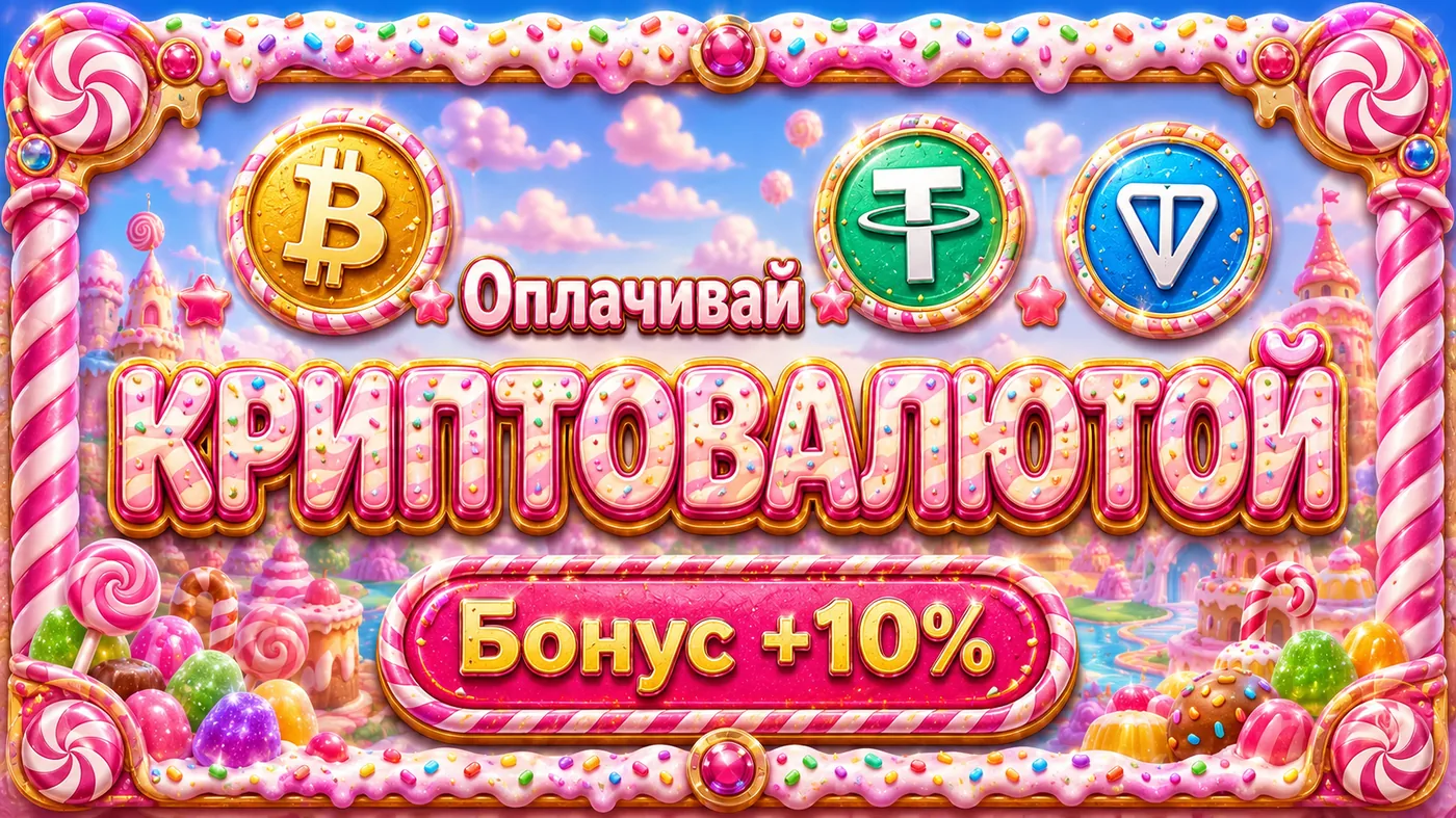 Крипто-бонус клуба Миллион плюс 10%